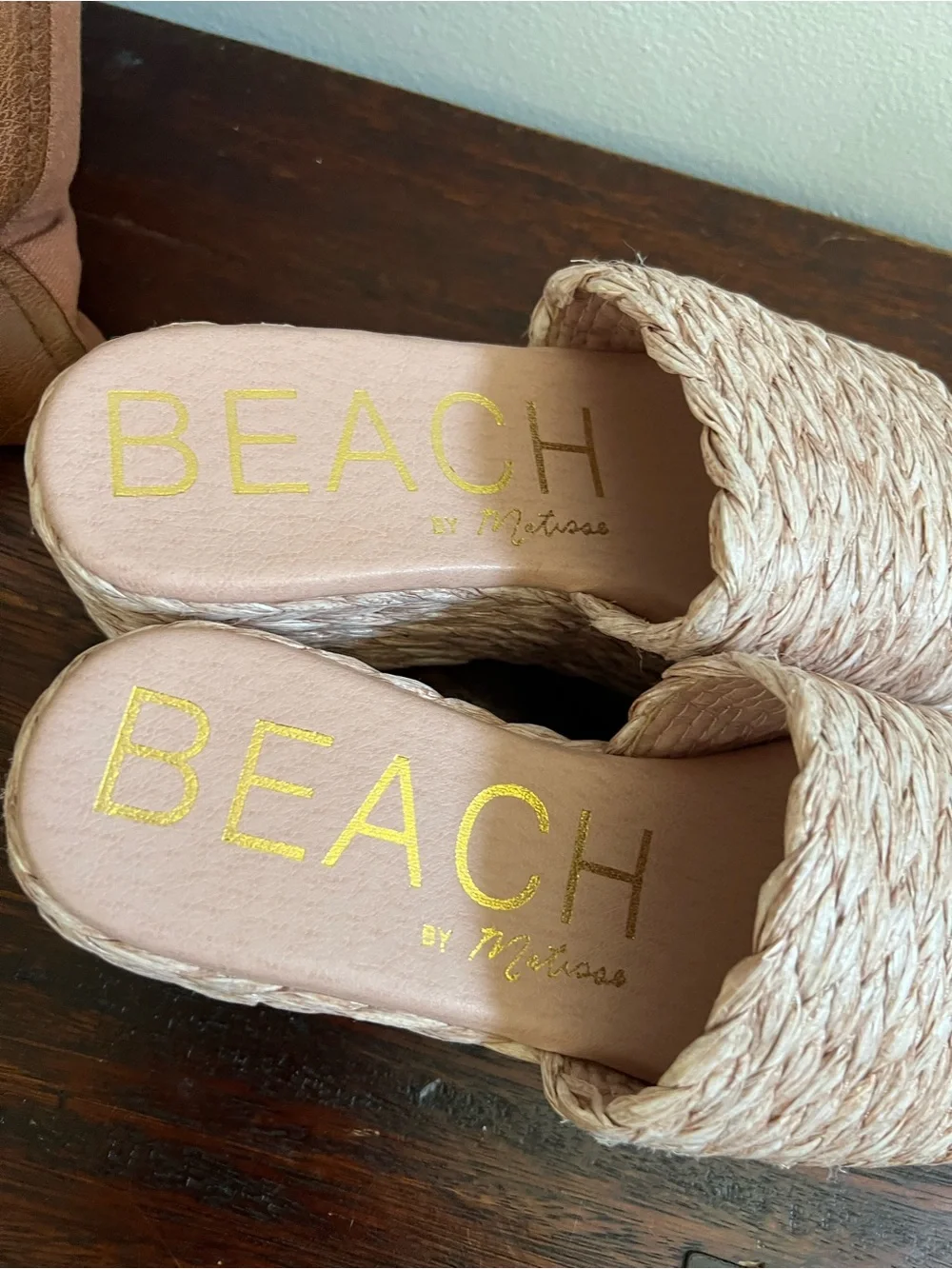 Anthropologie braided upper